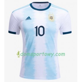 Koszulka Argentyna Diego Maradona 10 Domowe Koszulki Piłkarskie Copa América 2019 Krótki Rękaw